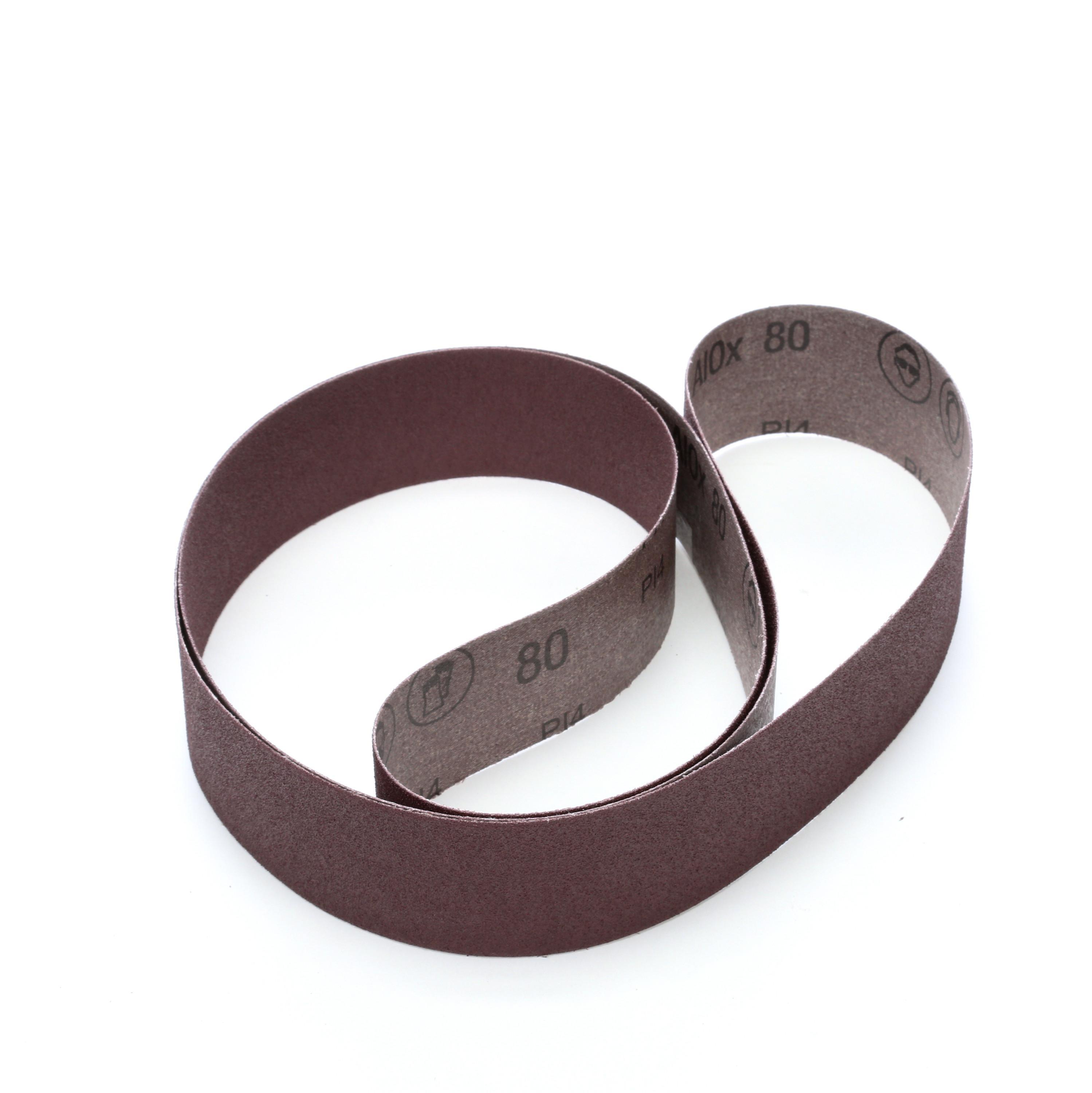 3M 7000118795 Narrow Cloth Belt, 6 in W Belt x 48 in L, P180 Grit, Very Fine Grade, Cloth Backing - Coated Abrasive Belts